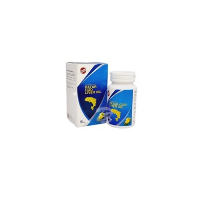 Масло печени трески в капсулах Patar Cod Liver Oil 60 капсул