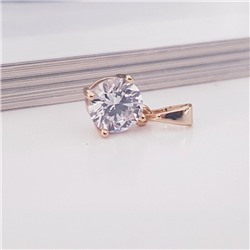 Кулон с цирконом, покрытие позолота, Xuping ML, Х00072821911,арт.001.177