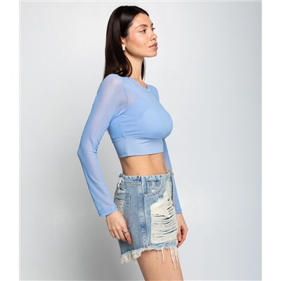 Топ #КТ202 (12), голубой