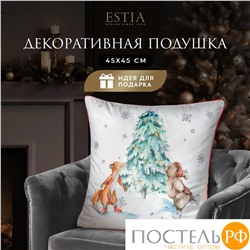 Estia  Декоративная подушка БРАСО 45х45, 1пр, плстр.
