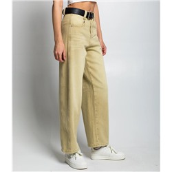 Джинсы #КТ89521, песочный