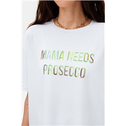 KOKOdea 21.24 белый-зеленый, Футболка