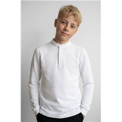 Рубашка-поло с длинным рукавом для мальчика Happyfox