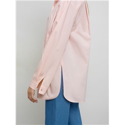 Персиковая рубашка oversize