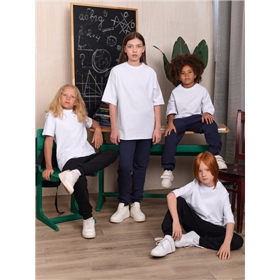 Футболка классическая SCHOOL белая
