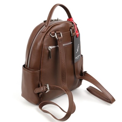 Женский кожаный рюкзак Sergio Valentini SV-SZ759/A Марун