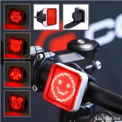 Фонарь задний интеллектуальный ZEON "MAGIC" корпус ABS+PC; свет LED; Smart-приложение; Type-C; Вес 43гр. /уп100/