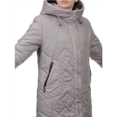 TR-2303 GRAY BEIGE Пальто зимнее женское (верблюжья шерсть)