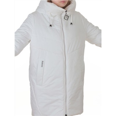 M-9090 WHITE Куртка зимняя женская (200 гр. холлофайбер)