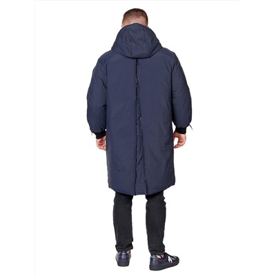 Пальто A-8816 Темно-синий