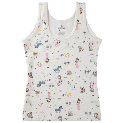 4656 Майка для девочки многоцвет (BAYKAR)