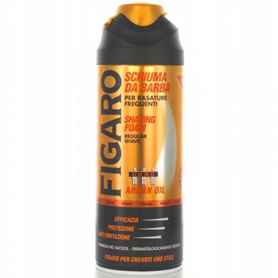 Figaro пена для бритья Аргановое масло 400мл