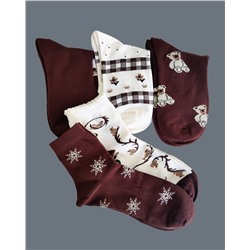 Носки р.35-40 "Brown Bear" Комплект - 5 пар