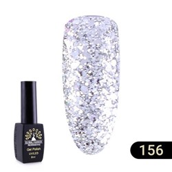 Гель лак Global Fashion BLACK ELITE 156, 8 мл