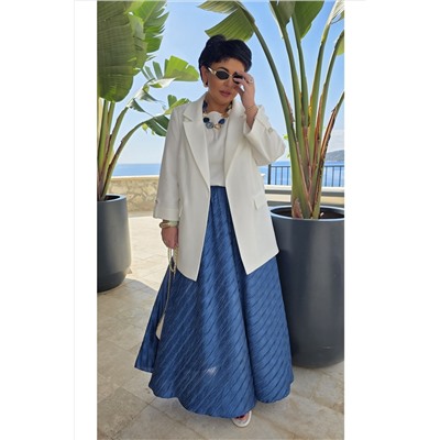 Юбка Vittoria Queen 27143ю синий