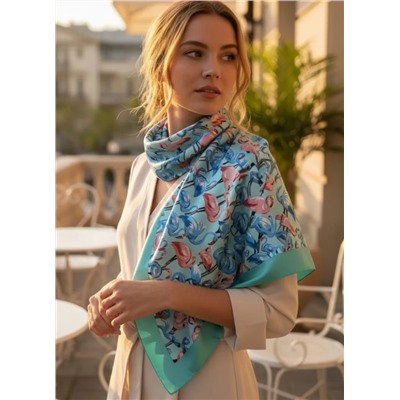 Платок (90/90см шелк)