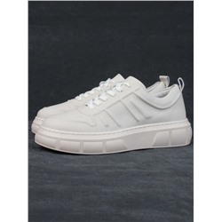 05-PDL255-2 BEIGE Кроссовки женские (натуральная кожа)