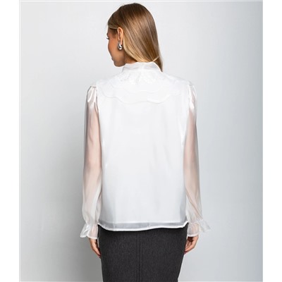 Блуза #КТ977 (2), белый