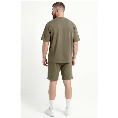 Мужской костюм из футера с шортами Happyfox