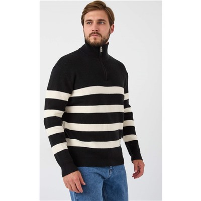 Джемпер F421-1545 black-white