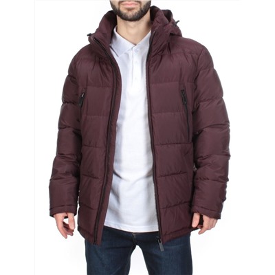 4707 BURGUNDY Куртка мужская зимняя ROMADA (200 гр. холлофайбер)
