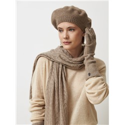 Берет кашемировый 11009b капучино