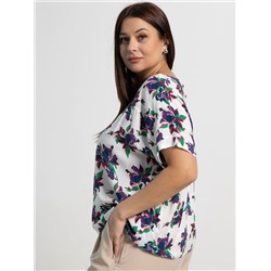 Блуза Элина (белая) Б15249-13М