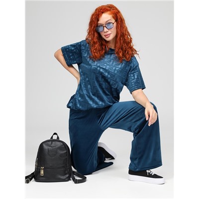 Элнора-Жаккард - костюм петроль