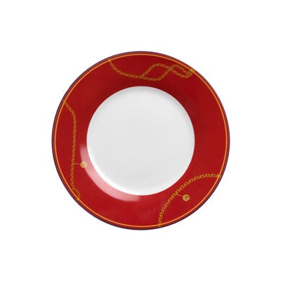 Чашка с блюдцем «Фортуна», красная
