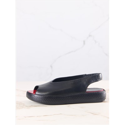 Босоножки ED'ART 1019.2530'bl. красный+черный