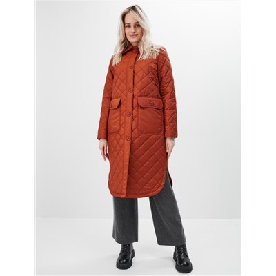 Плащ женский терракот