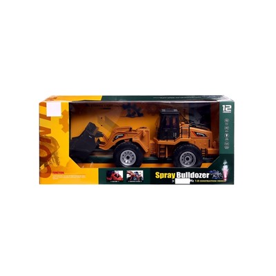 Машинка радиоуправляемая «Стройка», погрузчик, аккумулятор, световые, звуковые и дымовые эффекты