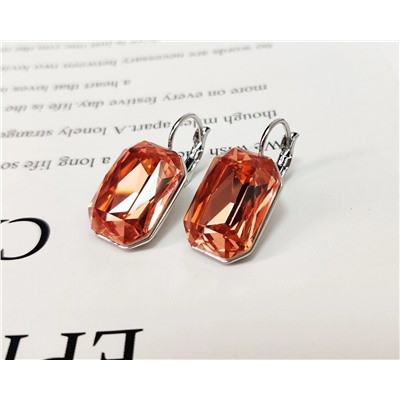 Серьги с чешскими кристаллами