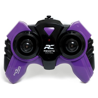 Машина-перевёртыш «Амфибия», с аккумулятором, цвет бело-сиреневый