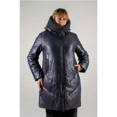 Куртка удлиненная с верблюжьей шерстью арт. 219 НАТАЛИ, 1196380