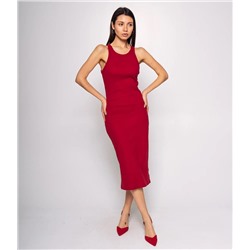 Платье #КТ2263 (1), бордовый