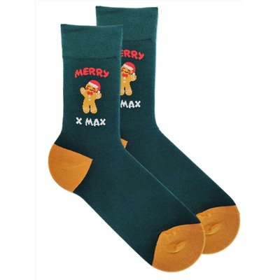 Носки НГ р.35-40 "Merry Christmas" Пряник X Max