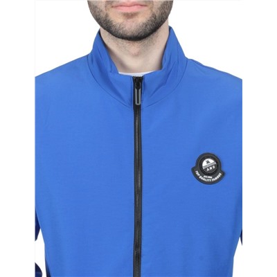 EM25057-1 BLUE Куртка-бомбер мужская демисезонная (100 гр. синтепон)