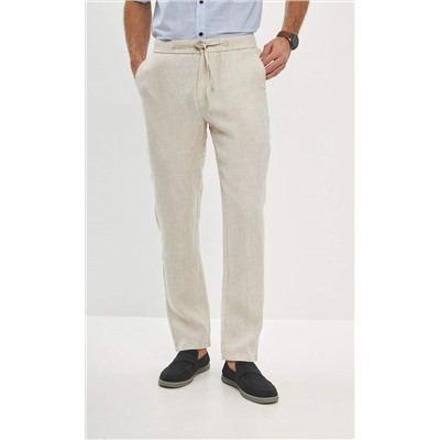 Брюки лен Р211-0872 natural linen