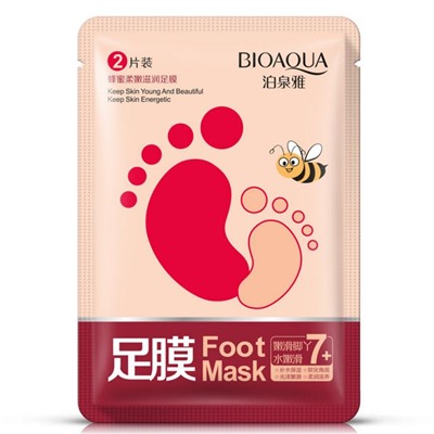 Увлажняющие носочки для стоп Bioaqua Foot Mask со смягчающим эффектомКосметика уходовая для лица и тела от ведущих мировых производителей по оптовым ценам в интернет магазине ooptom.ru.