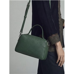 Женская кожаная сумка Richet 3253LN 956 Зеленый
