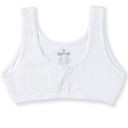 4215-01 Топ для девочки белый (BAYKAR)