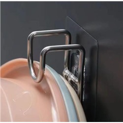 Крючок для ванной с двойной фиксацией, 1 шт.