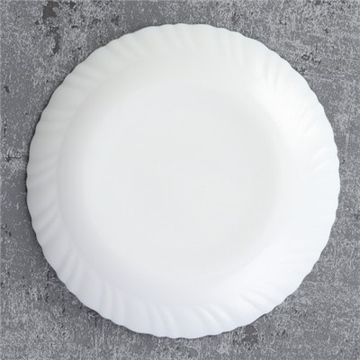 Набор тарелок 4 штуки 190 мм  Классика ИНЬ ЯНЬ / LHP-75XN (WHITE )/BNHP75T