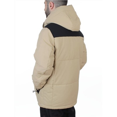 6966 BEIGE Куртка мужская зимняя (200 гр. холлофайбер)