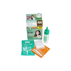 Оттеночный шампунь №6 «Золотой каштан» от Lolane Nature, Code N6 Color Shampoo Golden Brown 1 Set, 30 мл