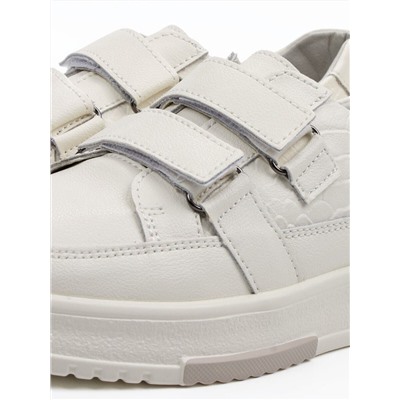 03-C138-2 LT. BEIGE Полуботинки спортивные женские (натуральная кожа)