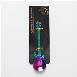 Ложка десертная из нержавеющей стали Magistro «Гитара», длина 12 см, цвет хамелеон