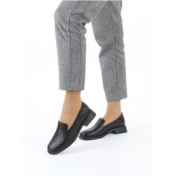 06-M47-2 BLACK Туфли женские (натуральная кожа)