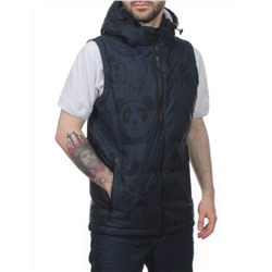 2120 DK. BLUE Жилет мужской (100 гр. синтепон)